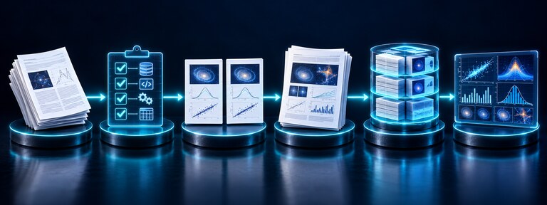 A paper passes viability assessment, is reproduced and extended, then its evidence is analysed.